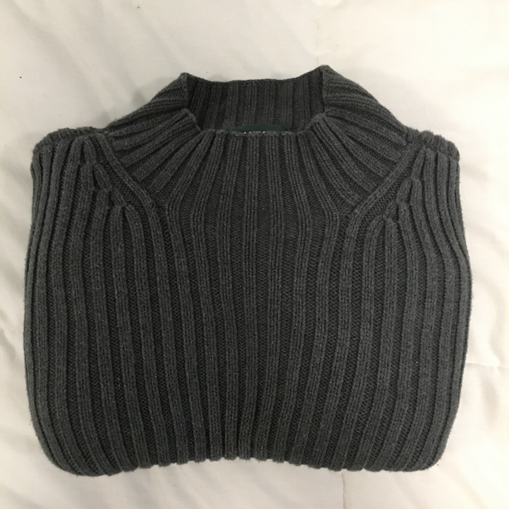 LAUREN Ralph Lauren gray turtleneck sweater